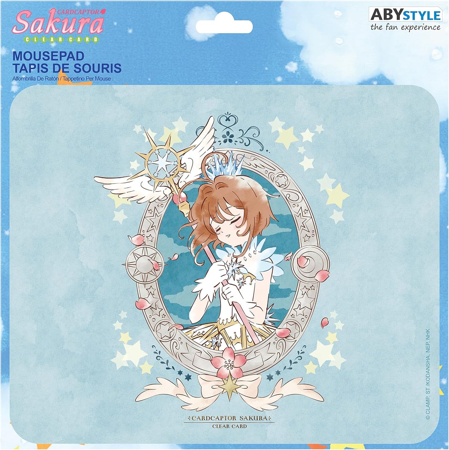 Cardcaptor Sakura: Clear Card Crystal Feather Mousepad